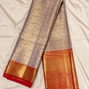 kanchi tissue silk saree