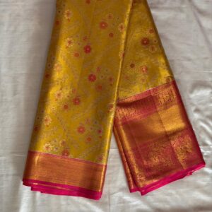 kanchi tissue silk saree